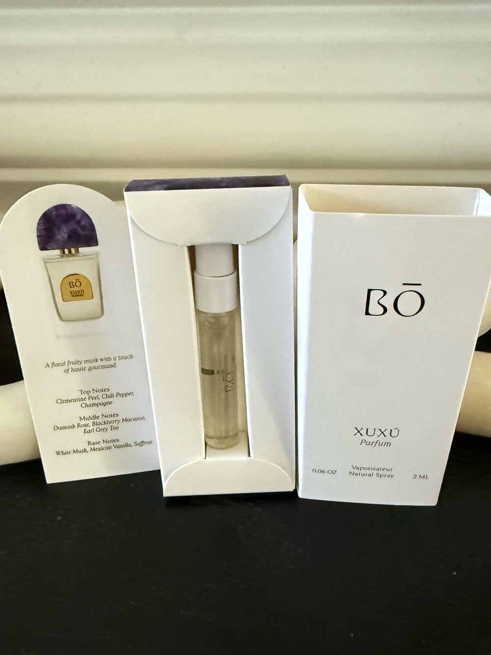 House of BO Xuxú Parfum –2 ml sample
Brand new